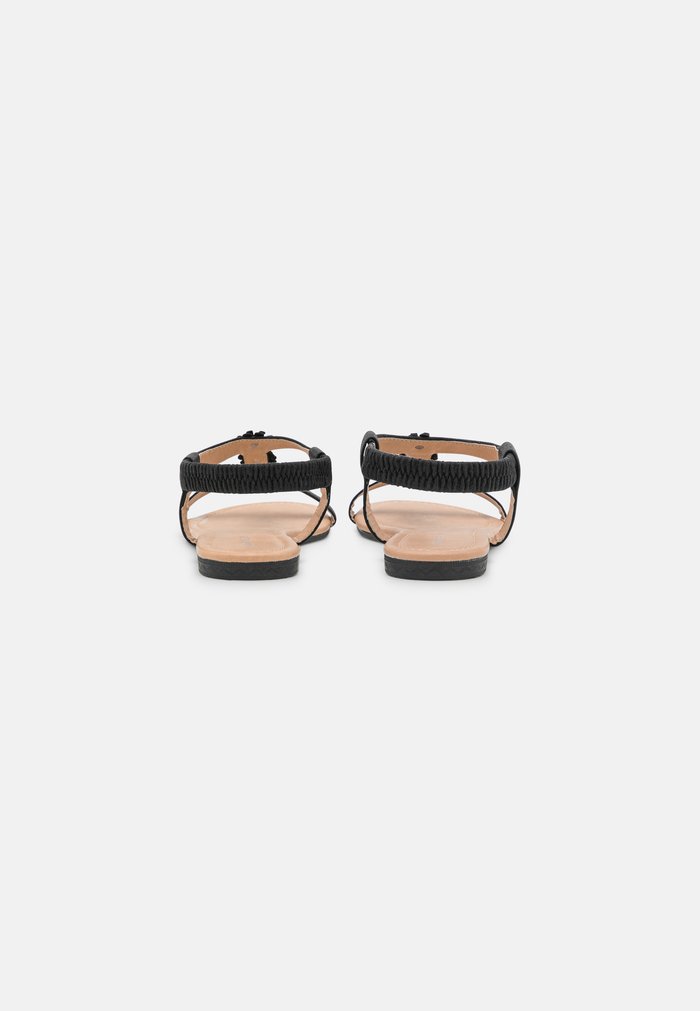 Sandales Anna Field Plates Noir Femme | BQY-1410838